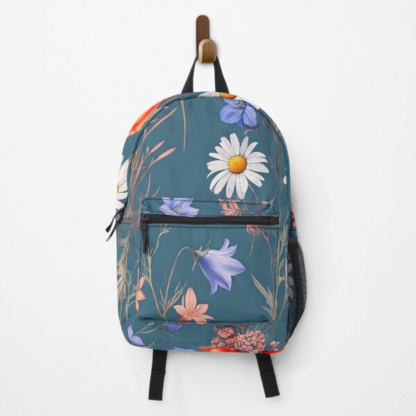 Item preview, Wildflower Meadow, Summer Blooms, Floral Pattern, Poppy & Daisy, Wildflower Print designed and sold by Artidnan12.