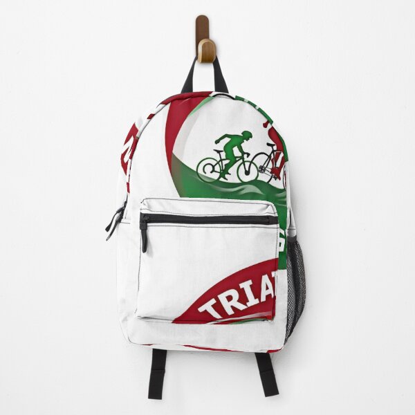 Item preview, Algeria Triathlon Illustration – Swim, Bike, Run designed and sold by Triathlongram.