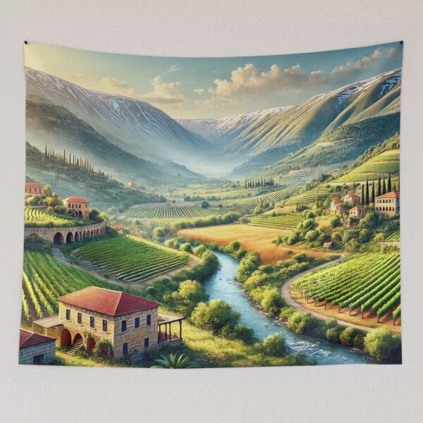 Item preview, Bekaa Valley, Lebanon 1 designed and sold by NightsageArt.