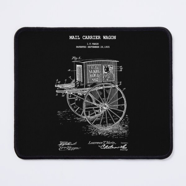 Item preview, Mail Carrier Wagon designed and sold by PATENT PRINTS.