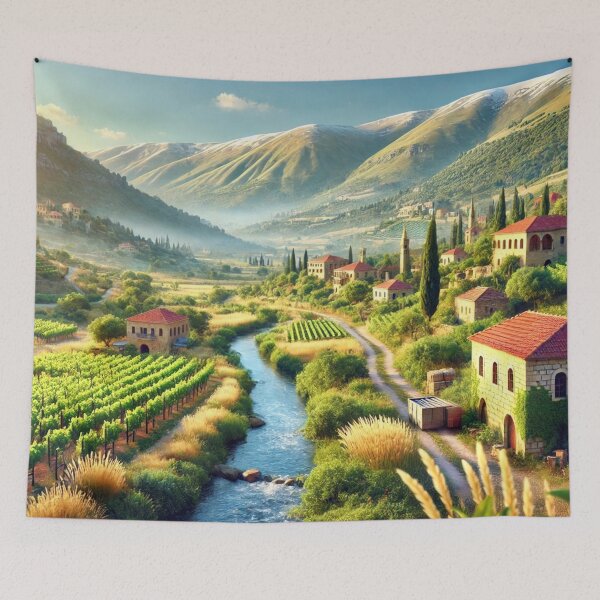 Item preview, Bekaa Valley, Lebanon 2 designed and sold by NightsageArt.