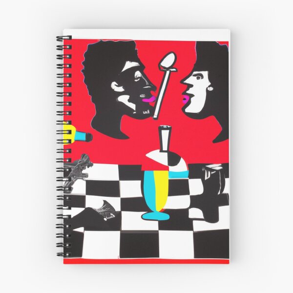 Item preview, Grand Strategy - Abstract Chess Art designed and sold by M1KR0.