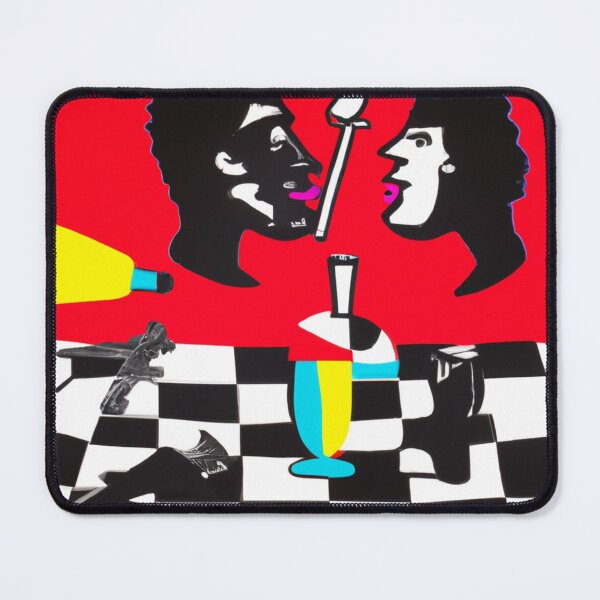 Item preview, Grand Strategy - Abstract Chess Art designed and sold by M1KR0.