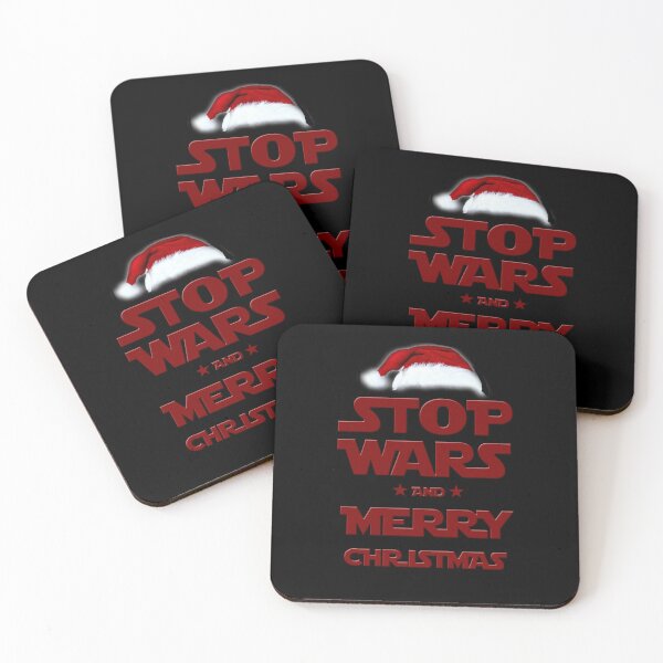 Item preview, STOP WARS AND MERRY CHRISTMAS 2 designed and sold by FREE T-Shirts.