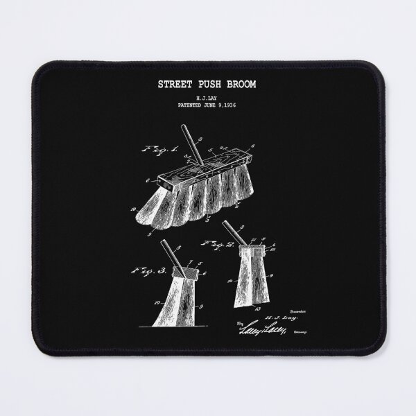 Item preview, Street Push Broom designed and sold by PATENT PRINTS.