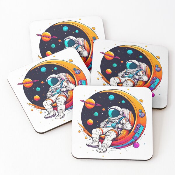 Item preview, Colorful Space Astronaut Relaxation 3 designed and sold by Tom-Johnson.