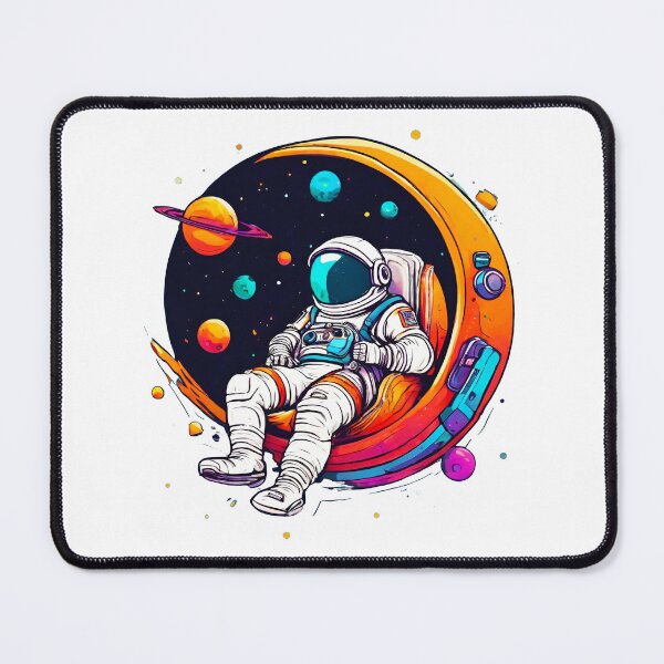 Item preview, Colorful Space Astronaut Relaxation 3 designed and sold by Tom-Johnson.