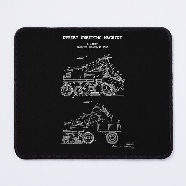 Item preview, Street Sweeping Machine designed and sold by PATENT PRINTS.