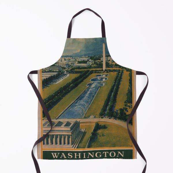 Item preview, Vintage Washington DC Travel Poster designed and sold by CSturgill2.