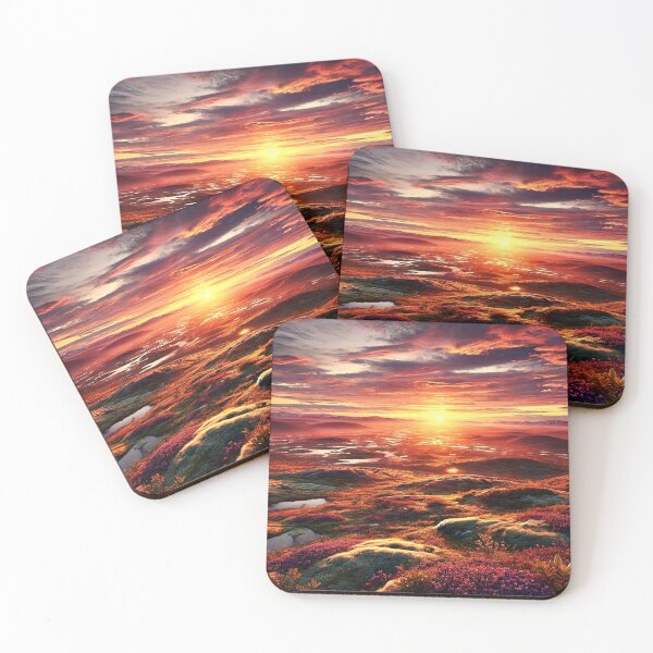 Item preview, Tundra Sunset 1 designed and sold by NightsageArt.