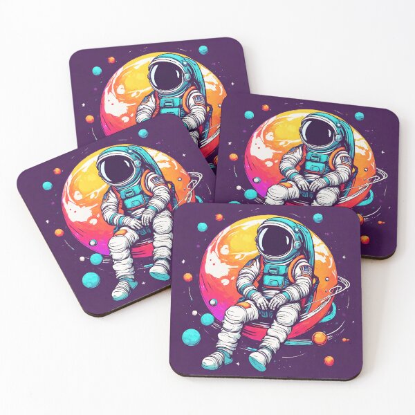 Item preview, Colorful Space Astronaut Relaxation 4 designed and sold by Tom-Johnson.