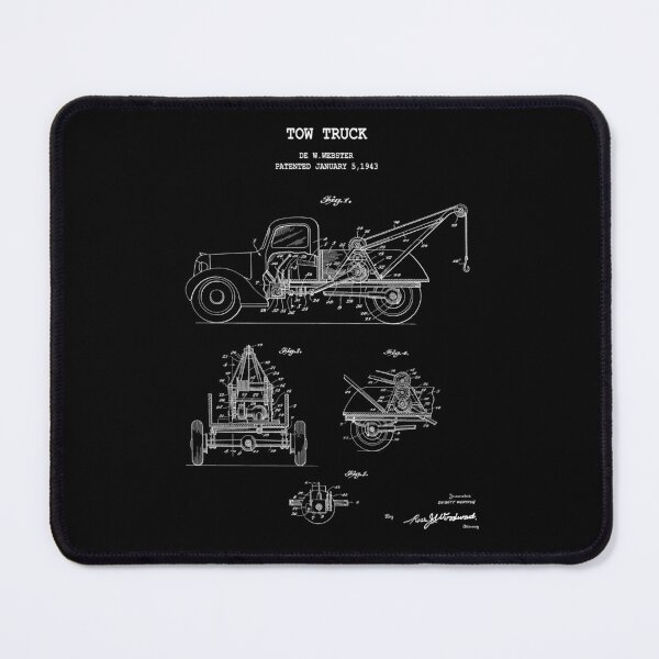 Item preview, Tow Truck designed and sold by PATENT PRINTS.