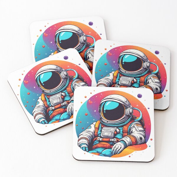 Item preview, Colorful Space Astronaut Relaxation 5 designed and sold by Tom-Johnson.
