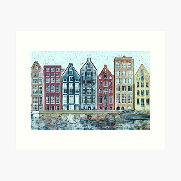 Item preview, Amsterdam 3, Sketch designed and sold by JEJ Visual Art.