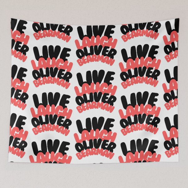 Item preview, Live laugh Oliver Bearman designed and sold by Diana Moreno.