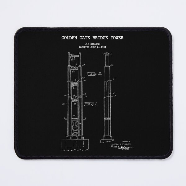 Item preview, Golden Gate Bridge Tower designed and sold by PATENT PRINTS.