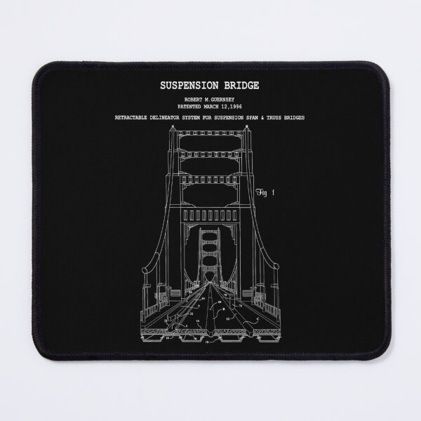 Item preview, Suspension Bridge designed and sold by PATENT PRINTS.
