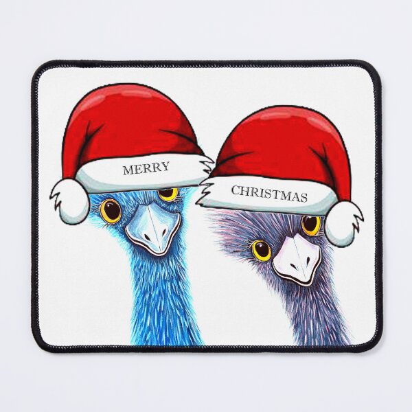 Item preview, Quirky Christmas Emus designed and sold by Linda Callaghan.