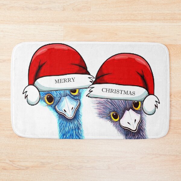 Item preview, Quirky Christmas Emus designed and sold by Linda Callaghan.