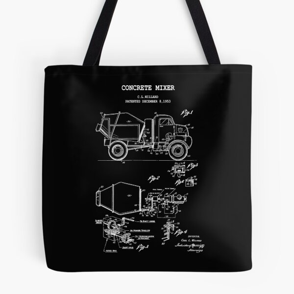 Item preview, Concrete Mixer Truck designed and sold by PATENT PRINTS.