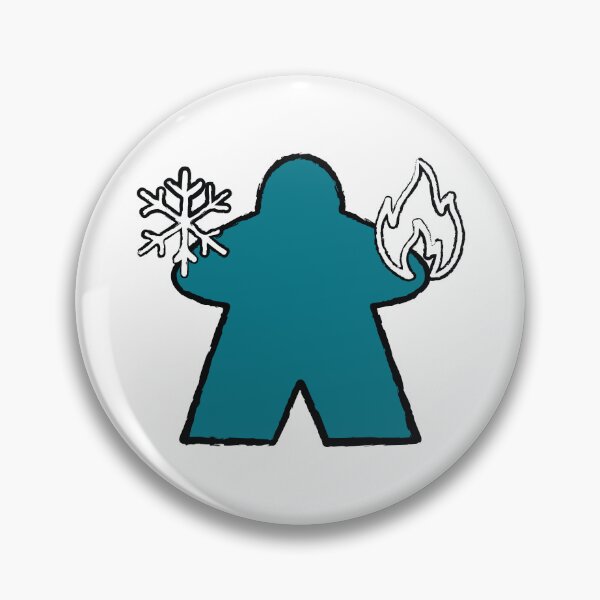 Item preview, Teal Elementalist Meeple! designed and sold by BaronsGames.