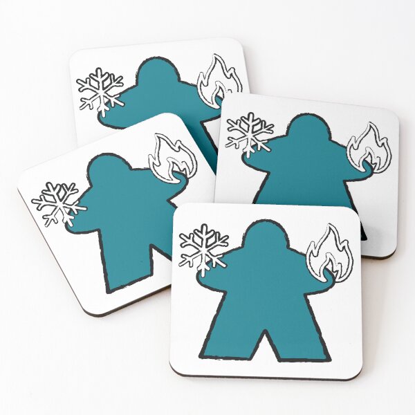 Item preview, Teal Elementalist Meeple! designed and sold by BaronsGames.