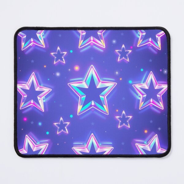 Item preview, Purple Holographic Stars designed and sold by vstronaut1.