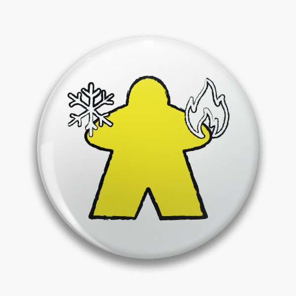 Item preview, Yellow Elementalist Meeple! designed and sold by BaronsGames.