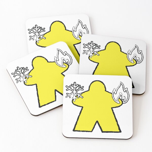Item preview, Yellow Elementalist Meeple! designed and sold by BaronsGames.