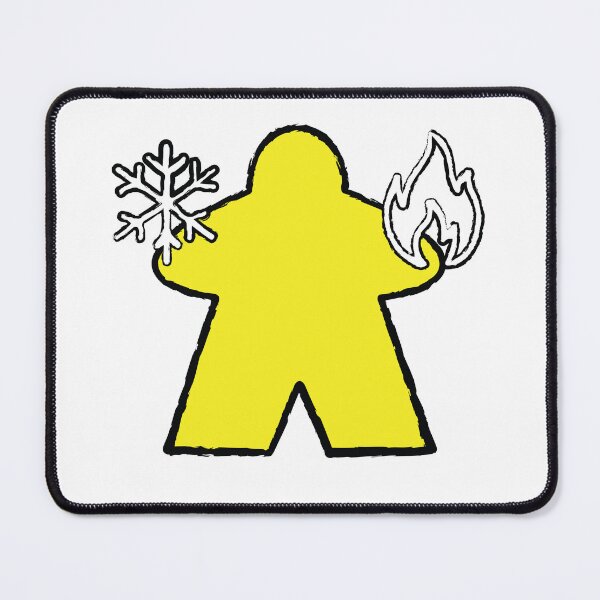 Item preview, Yellow Elementalist Meeple! designed and sold by BaronsGames.