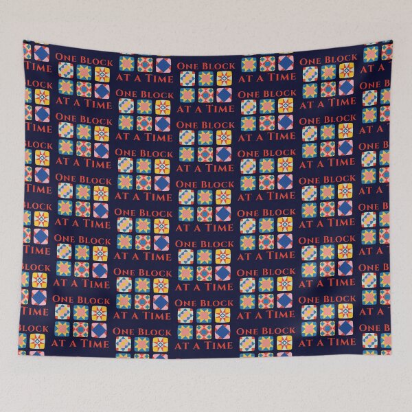 Item preview, One Block at a Time Quilt Funny Quilting  designed and sold by Wiss2Arts.