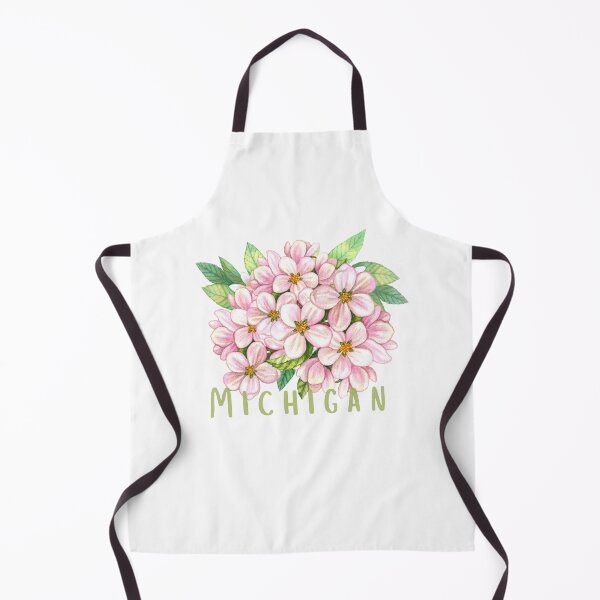 Item preview, Michigan Apple Blossom State Flower Classic T-shirt Sticker designed and sold by ThinkNature!.