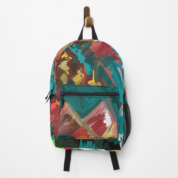 Item preview, Radiance of Crimson Peaks – A Modern Impression of Nature by Kartick Dutta designed and sold by KARTICK DUTTA.