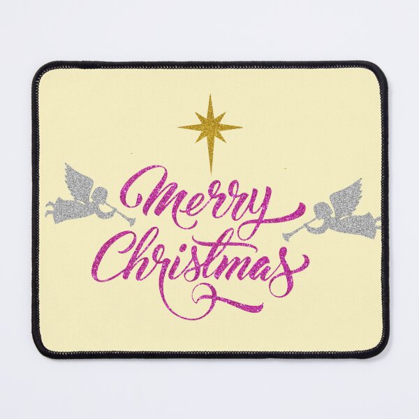 Item preview, Merry Christmas, Silver Glitter Angel designed and sold by FancyQueen.