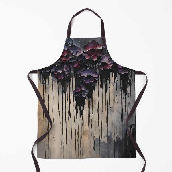 Item preview, Dark Flower Paint Drips designed and sold by Urbanwraps.
