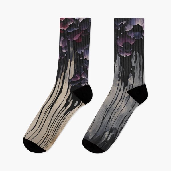 Item preview, Dark Flower Paint Drips designed and sold by Urbanwraps.