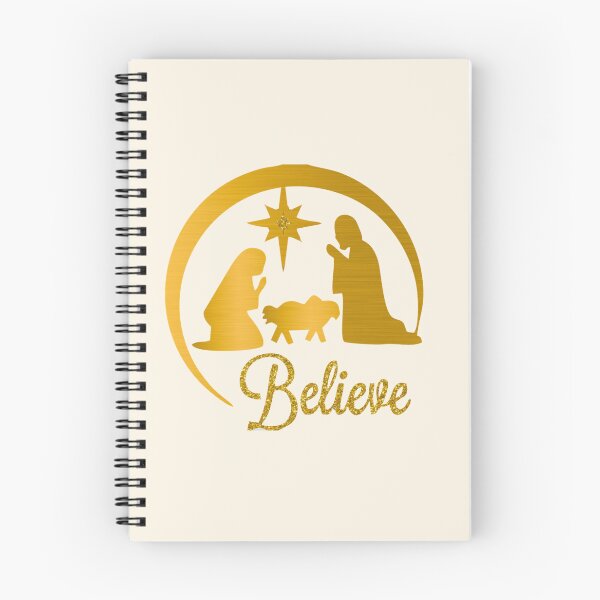 Item preview, Merry Christmas Nativity Scene, Gold designed and sold by FancyQueen.
