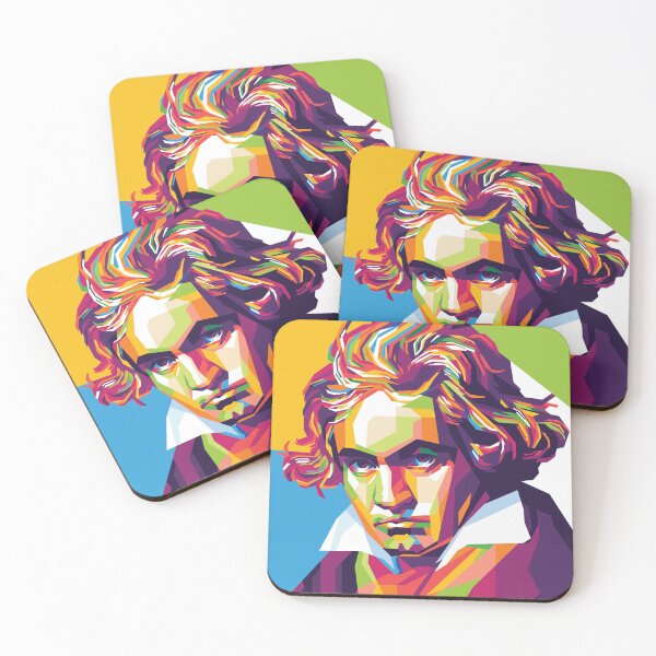 Item preview, Ludwig van Beethoven Pop Art Portrait designed and sold by Rifafin.