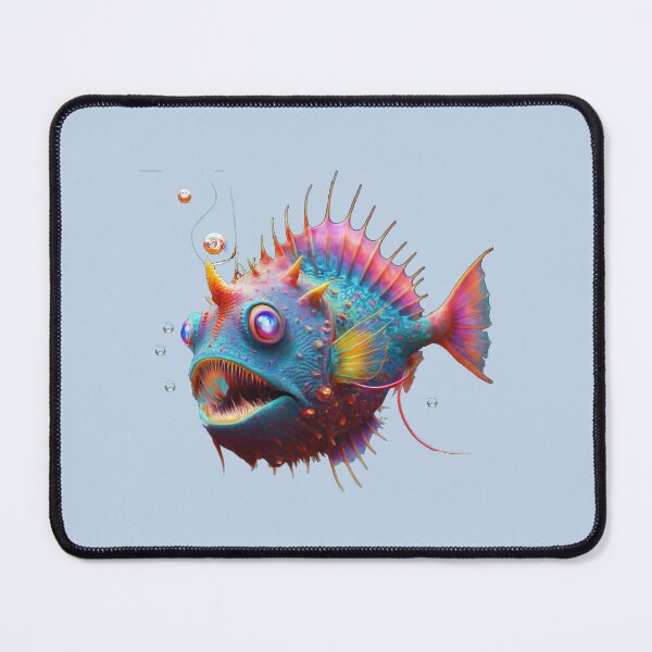 Item preview, Cute Anglerfish Colorful  designed and sold by Verycutethings.