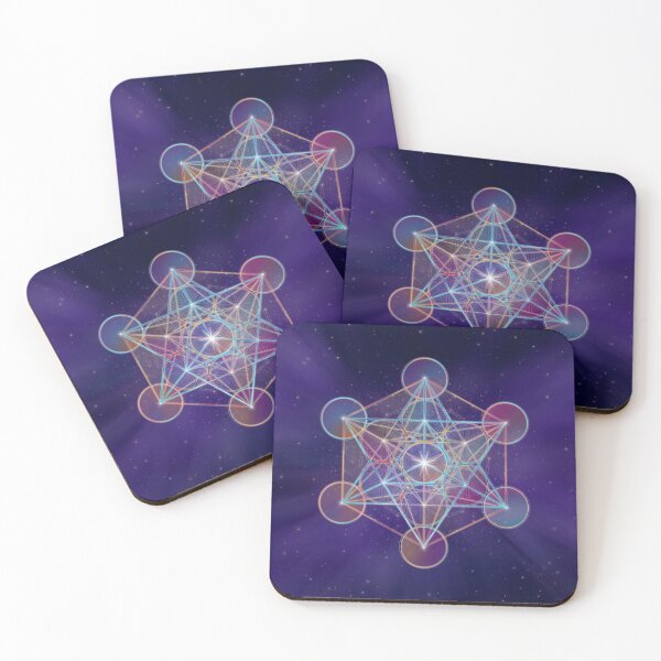 Item preview, Metatron's Cube Sacred Geometry designed and sold by k9printart.