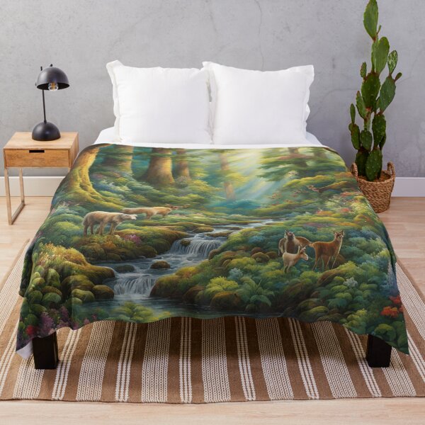 Item preview, Enchanted Forest Retreat designed and sold by niravpatel.