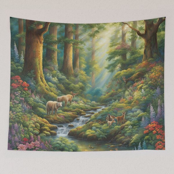 Item preview, Enchanted Forest Retreat designed and sold by niravpatel.