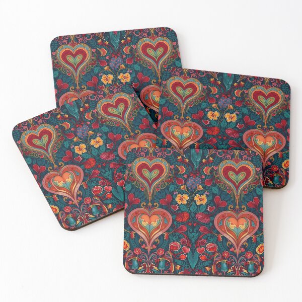 Item preview, Valentines Day Art Nouveau Love designed and sold by druidwolfart.