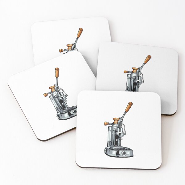 Item preview, La Pavoni Pop Art Espresso Machine Print - Retro Coffee Lover Decor designed and sold by murakamisstudio.