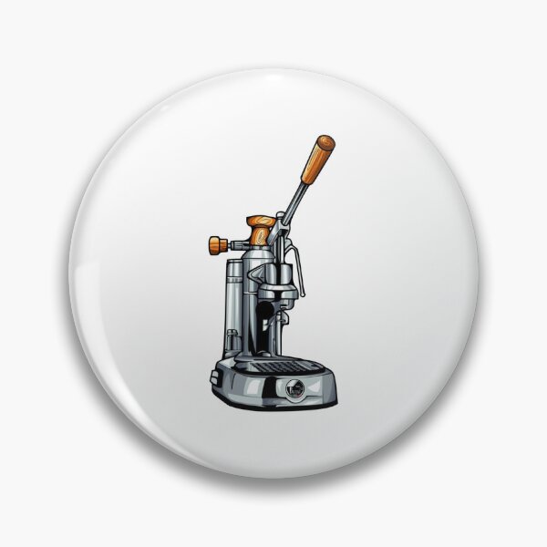 Item preview, La Pavoni Pop Art Espresso Machine Print - Retro Coffee Lover Decor designed and sold by murakamisstudio.