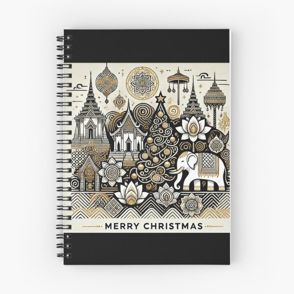 Item preview, Thai-Inspired Christmas Scene designed and sold by AonTH9.