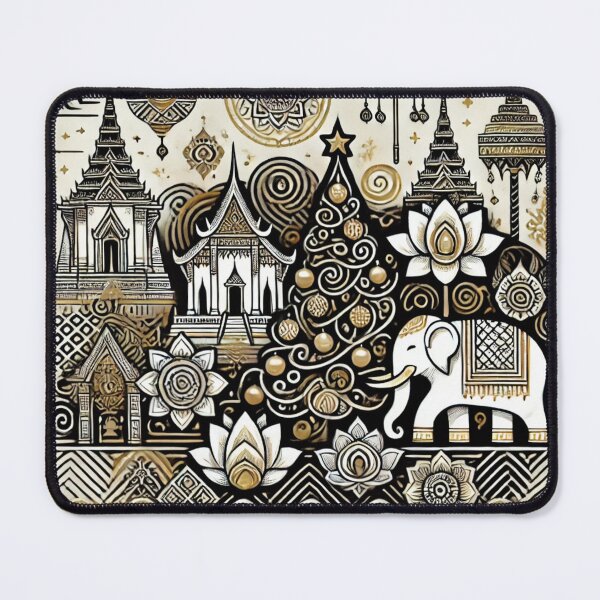 Item preview, Thai-Inspired Christmas Scene designed and sold by AonTH9.