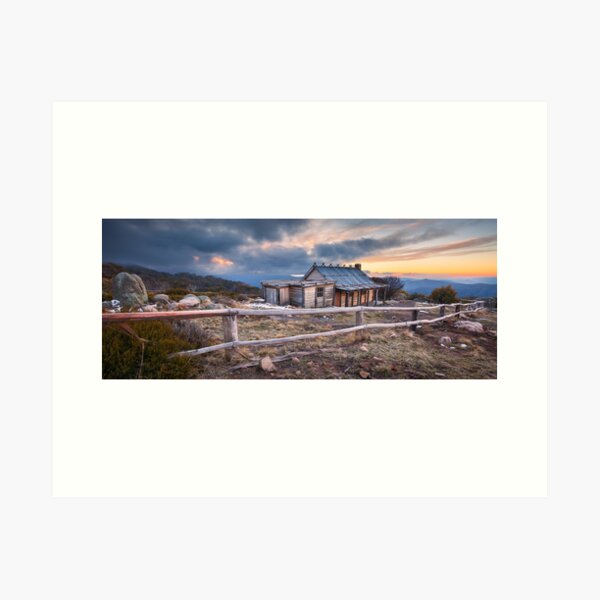 Item preview, Craig's Hut Winter Evening, Mt Stirling, Australia designed and sold by Michael Boniwell.