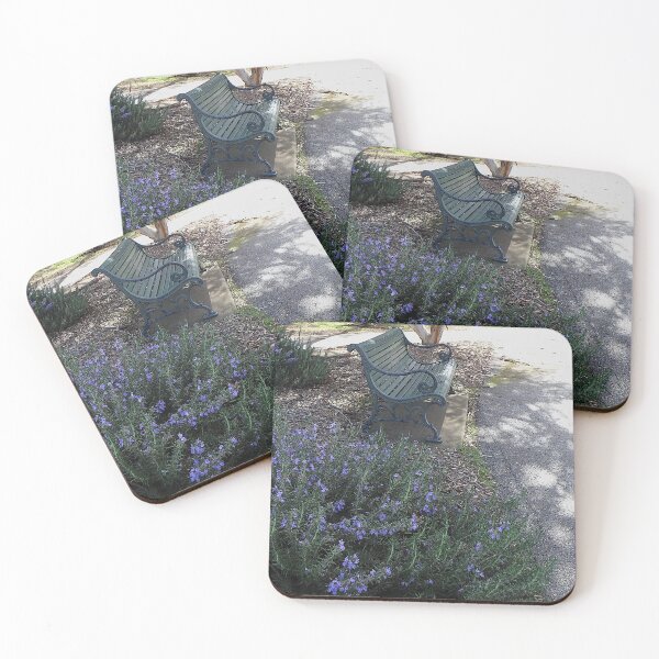Item preview, Empty Bench With Rosemary Bush designed and sold by KeksWorkroom.