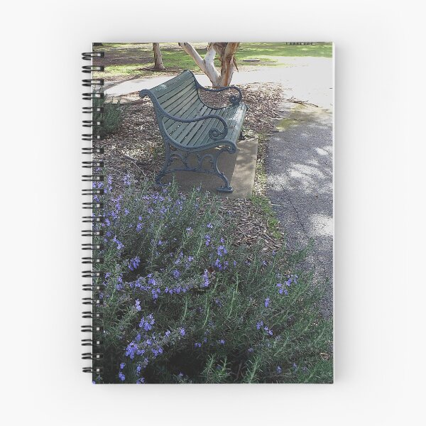 Item preview, Empty Bench With Rosemary Bush designed and sold by KeksWorkroom.